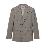GLADLY CHECKED BLAZER SET