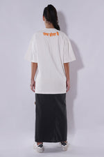 WHITE LIE HAND-EMBROIDERED TEE