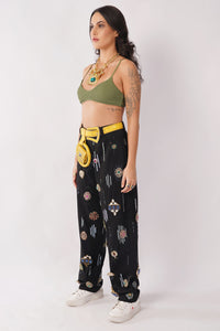 EMBELLISHED PANTS